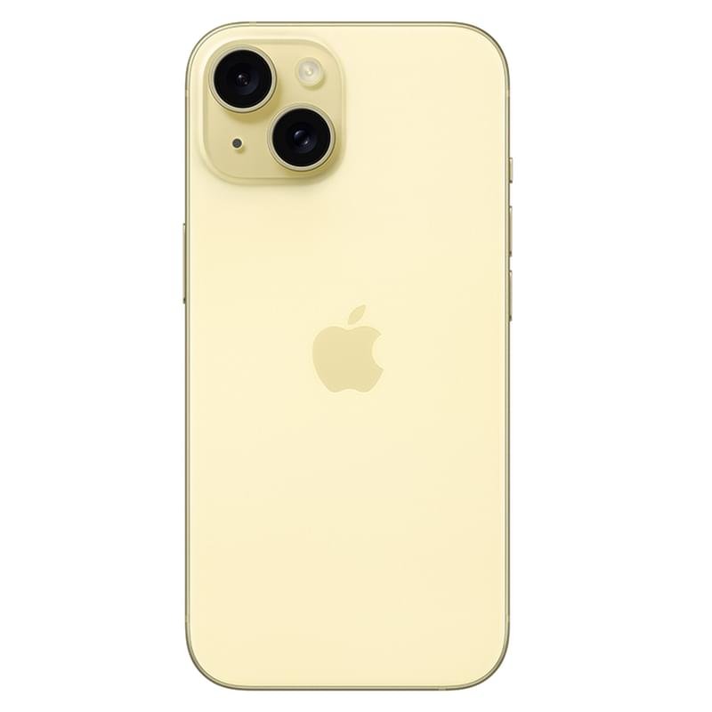 Смартфон Apple iPhone 15 128GB Yellow (MTP23) - фото #2