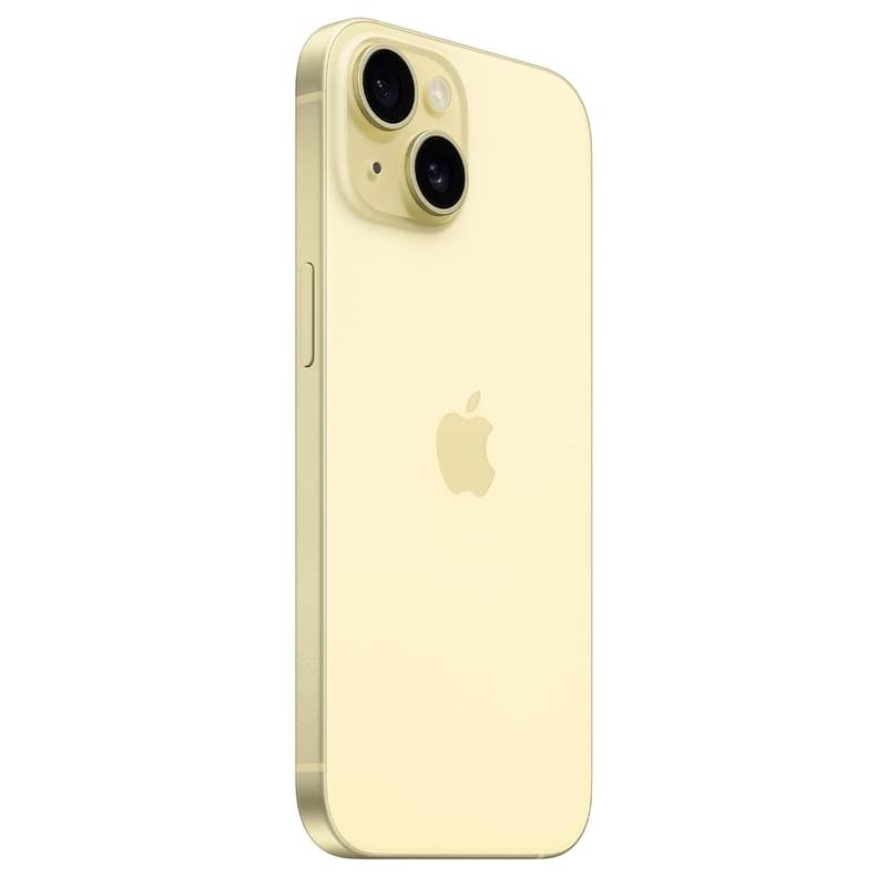 Смартфон Apple iPhone 15 128GB Yellow (MTP23) - фото #3
