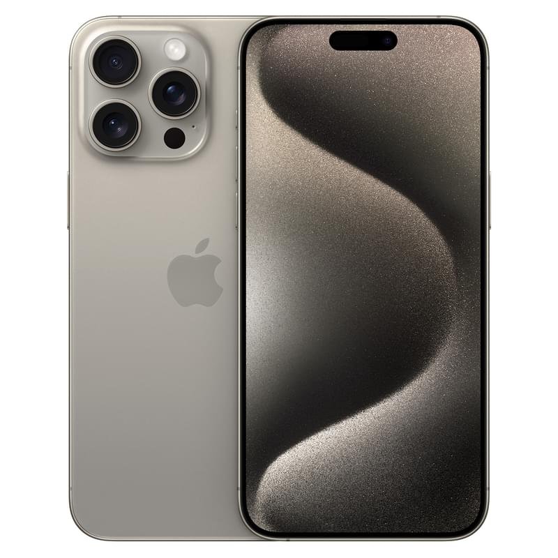 Смартфон Apple iPhone 15 Pro Max 1TB Natural Titanium (MU7J3) - фото #0