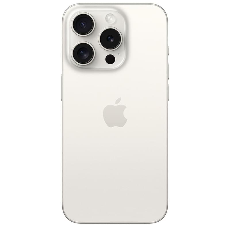 Смартфон Apple iPhone 15 Pro 256/8GB White Titanium (MTV43) - фото #2