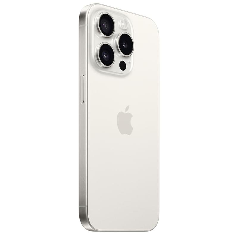 Смартфон Apple iPhone 15 Pro 256/8GB White Titanium (MTV43) - фото #3