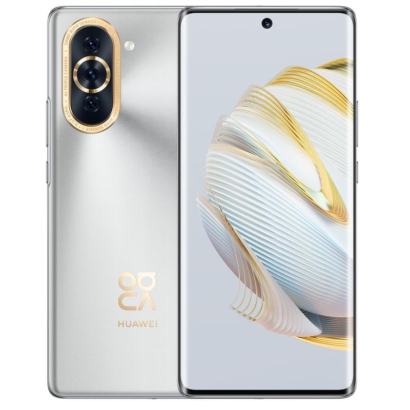 GSM Huawei Nova Смартфоны 10 128GB THX-6.67-50-4 Silver - фото #0
