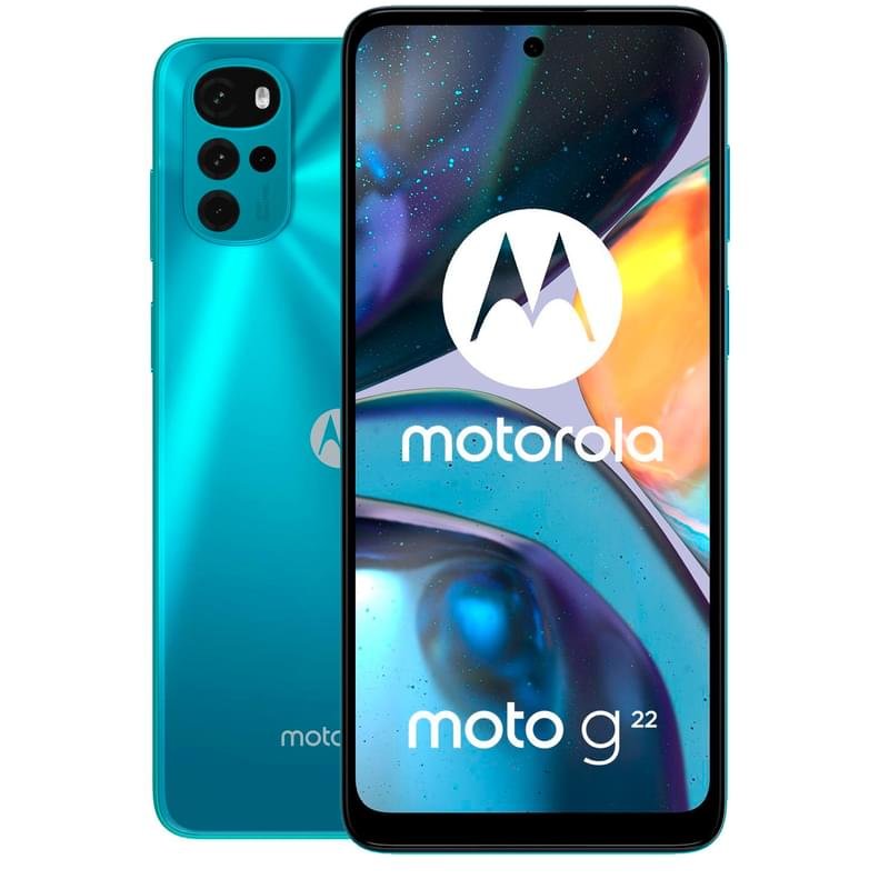 Смартфон Motorola G22 128GB Iceberg Blue - фото #0