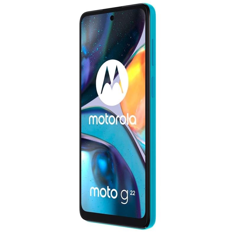 Смартфон Motorola G22 128GB Iceberg Blue - фото #2