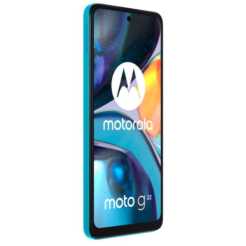 Смартфон Motorola G22 128GB Iceberg Blue - фото #3