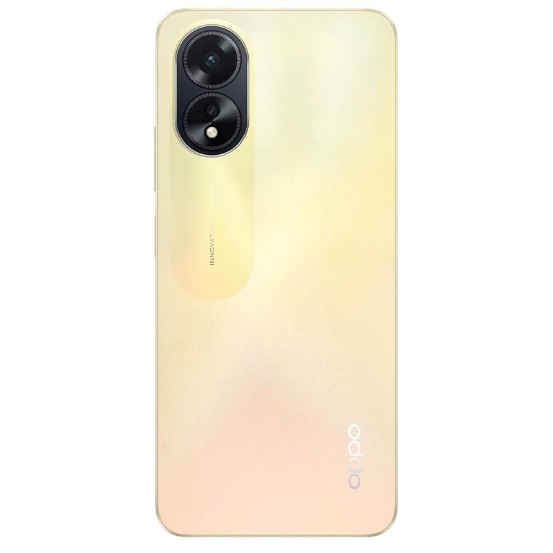 Смартфон OPPO A38 128/4Gb Glowing Gold - фото #4
