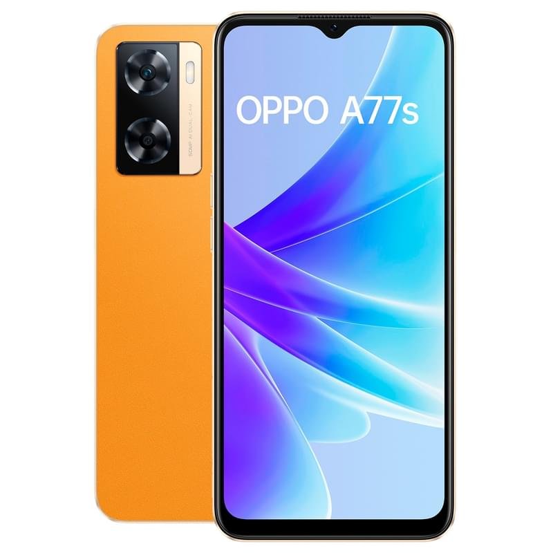 Смартфон OPPO A77s 128GB Sunset Orange - фото #0