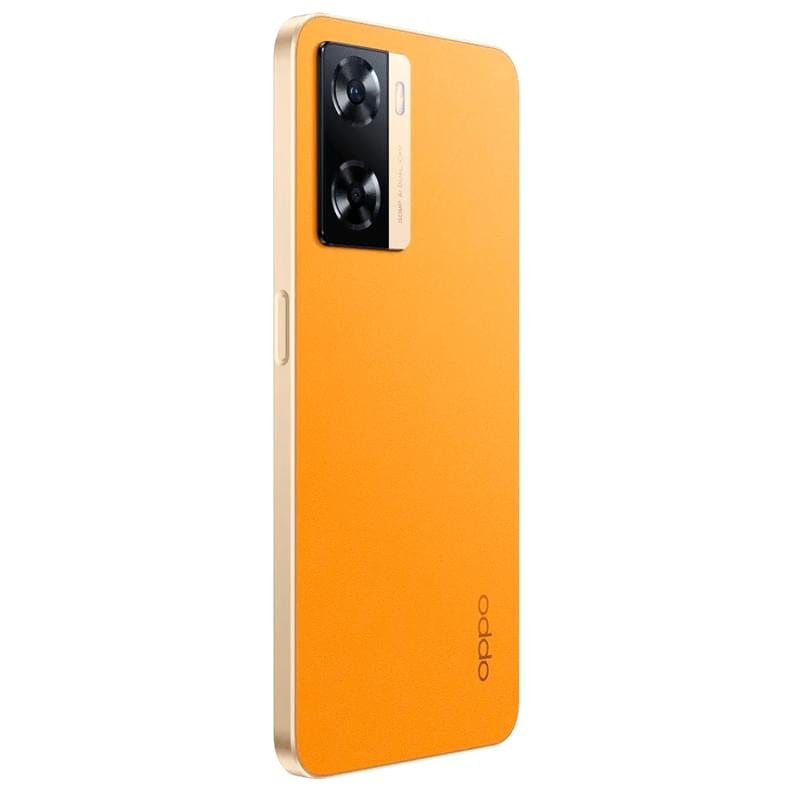 Смартфон OPPO A77s 128GB Sunset Orange - фото #4