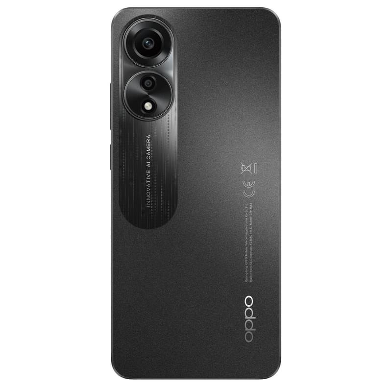 Смартфон OPPO A78 256GB Mist Black - фото #4