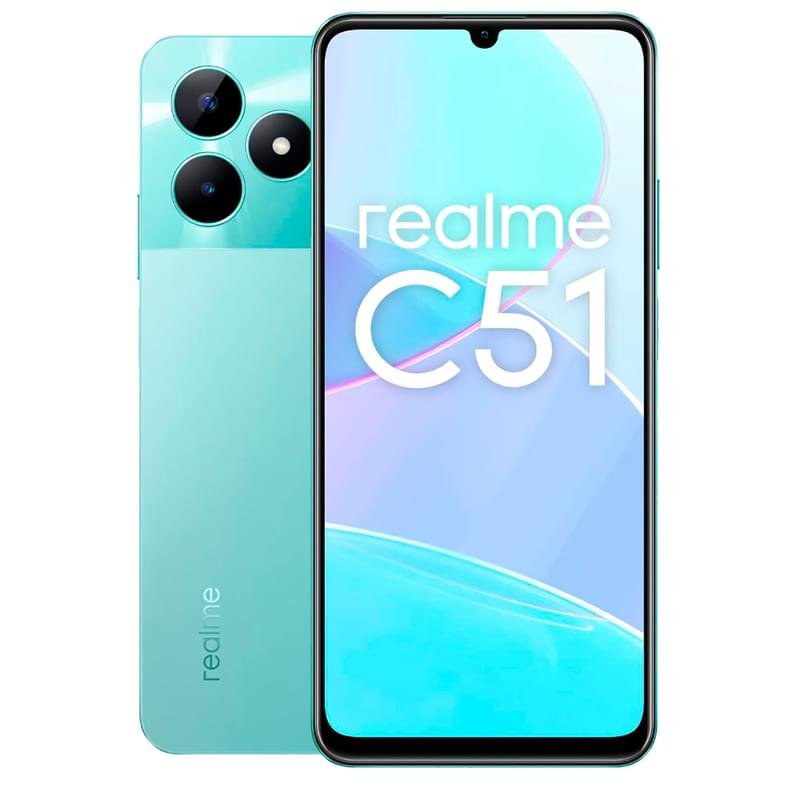 Смартфон Realme C51 128/4 Gb Ming Green (RMX3830) - фото #0
