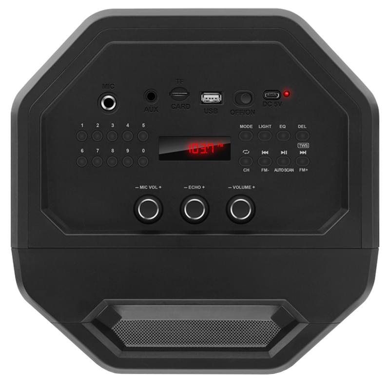 SVEN PS-670, акустикалық жүйесі, қара түсті (65W, TWS, Bluetooth, FM, USB, microSD, LED-display, RC) - фото #5
