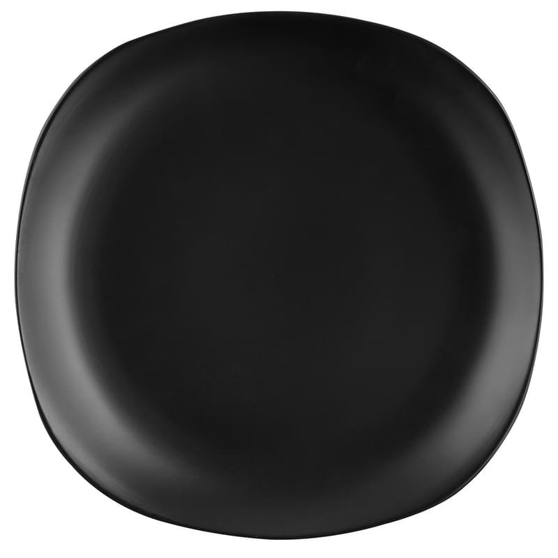 Тарелка обеденная черная керамика 27см Molize Ardesto AR2927MB - фото #0