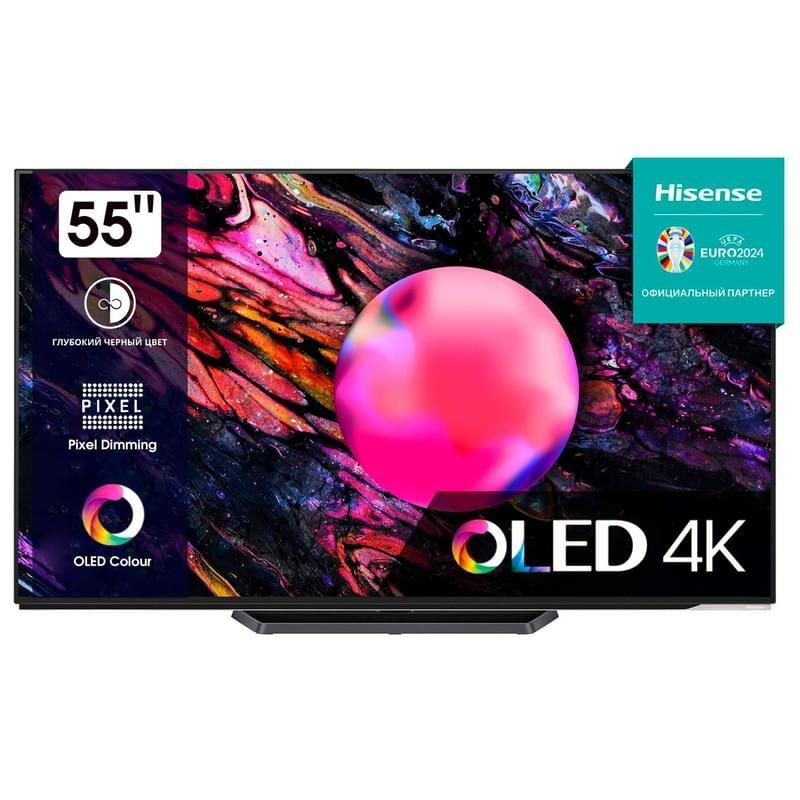 Телевизор Hisense 55" 55A85K OLED UHD Smart Black - фото #0