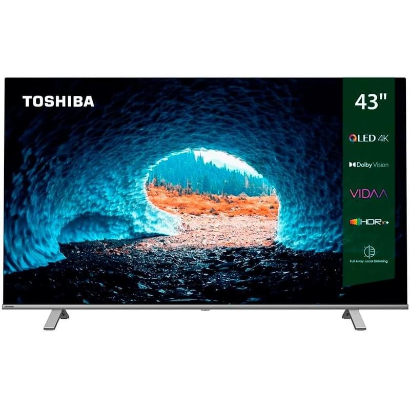 Телевизор Toshiba 43" 43C450KE QLED Silver (4K) - фото #0