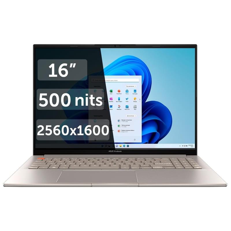 Ноутбук Asus Vivobook S 16X Ryzen 5 5600H / 16ГБ / 512SSD / 16 / Win11 / (M5602QA-KV102W) - фото #0