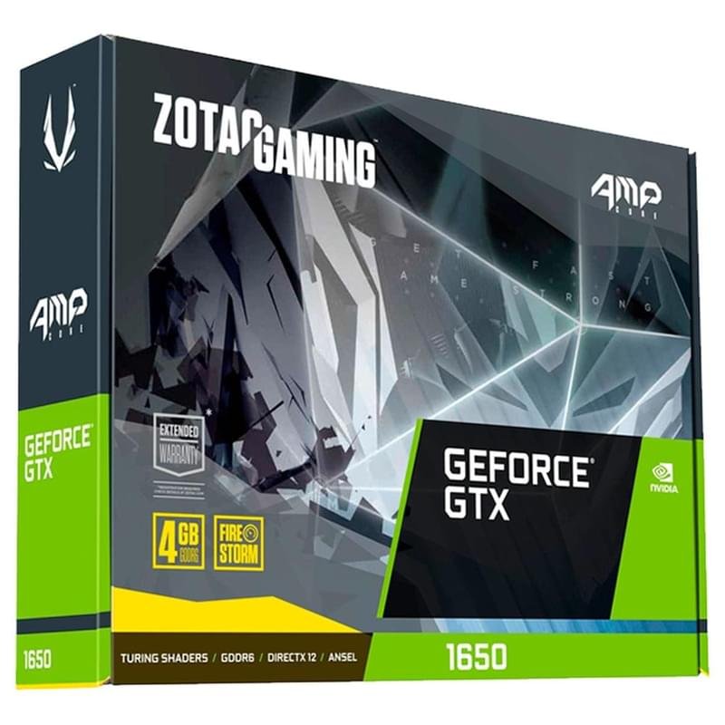 Видеокарта ZOTAC Gaming GTX 1650 AMP Core 4GB 128bit/G6 (HDMI+DP+DVI)(ZT-T16520J-10L) - фото #4