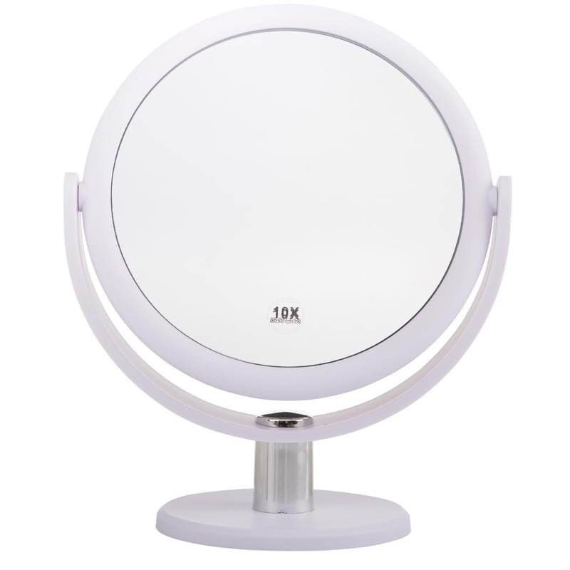 Зеркало косметическое настольное для макияжа, двустороннее с увеличением 10х LM494 Gezatone - фото #2