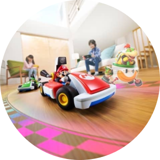  Интерактивная зона Nintendo Mario Kart Live