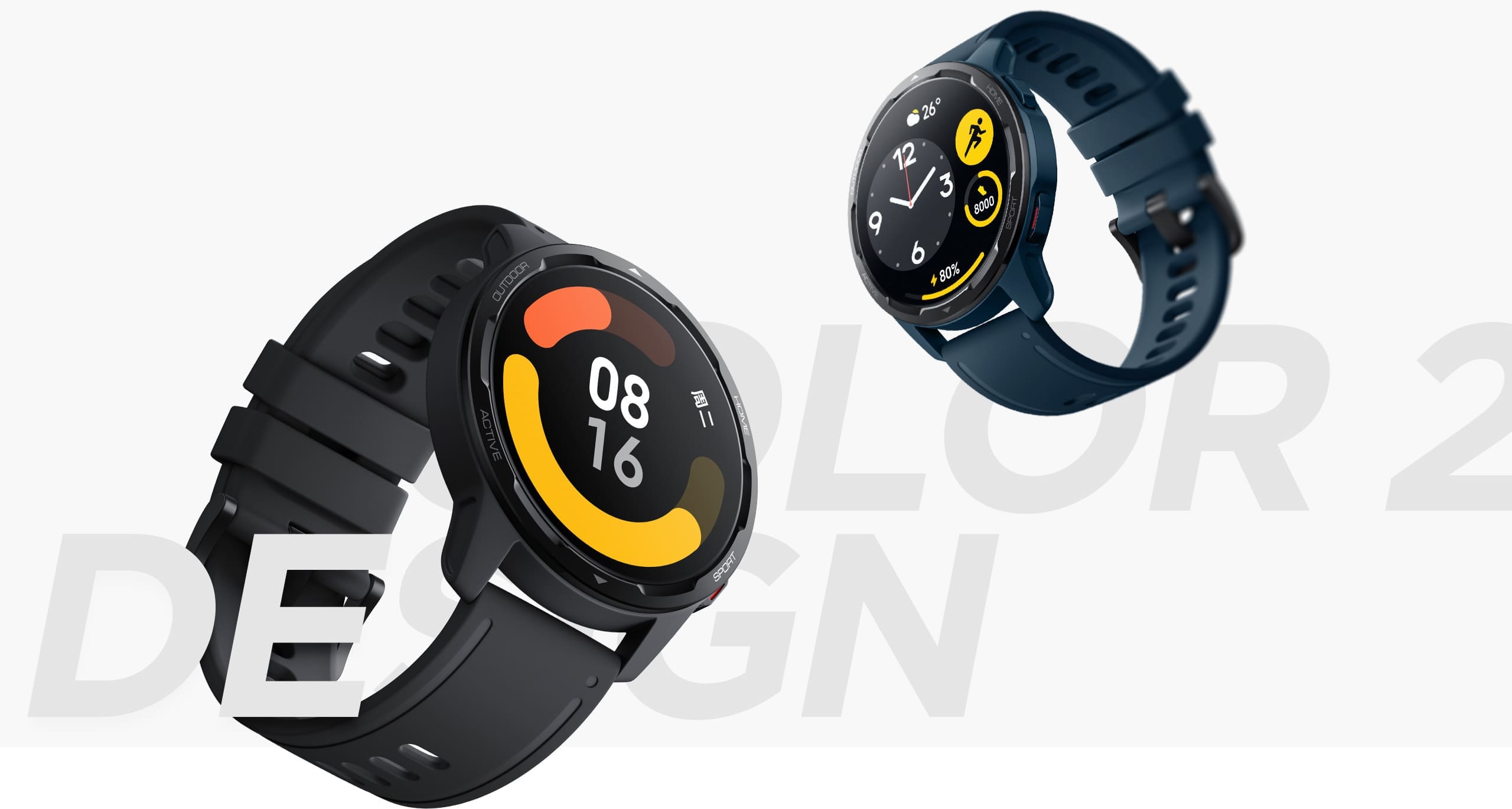 Смарт-часы Xiaomi Watch S1 Active, Ocean Blue M2116W1 (BHR5467GL ...