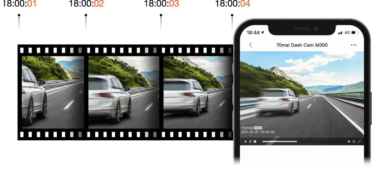 Видеорегистратор Xiaomi 70Mai Dash Cam M300 Золотистый - купить по ...