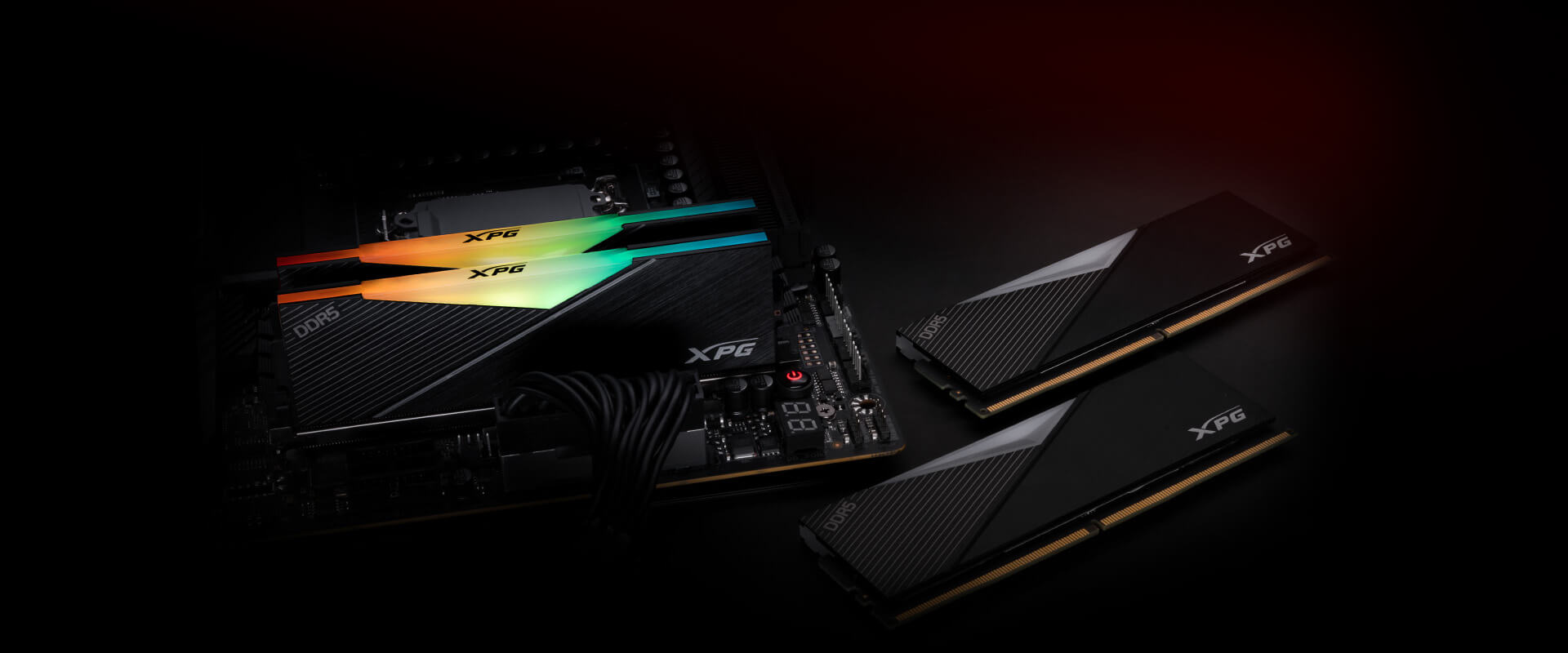 Оперативная память DDR5 DIMM 32GB(16GBx2)/6000MHz Adata XPG Lancer RGB ...