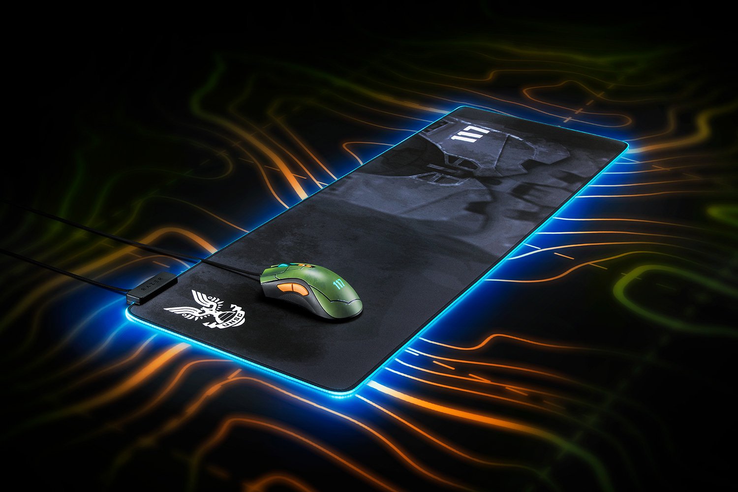 Игровой коврик Razer Goliathus Extended Chroma, Halo Infinite Ed ...
