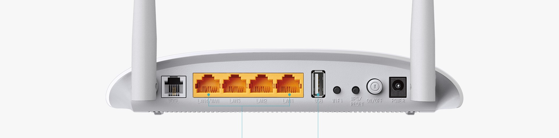 Беспроводной VDSL/ADSL Модем/Роутер, TP-Link TD-W9970, 4 порта + Wi-Fi ...