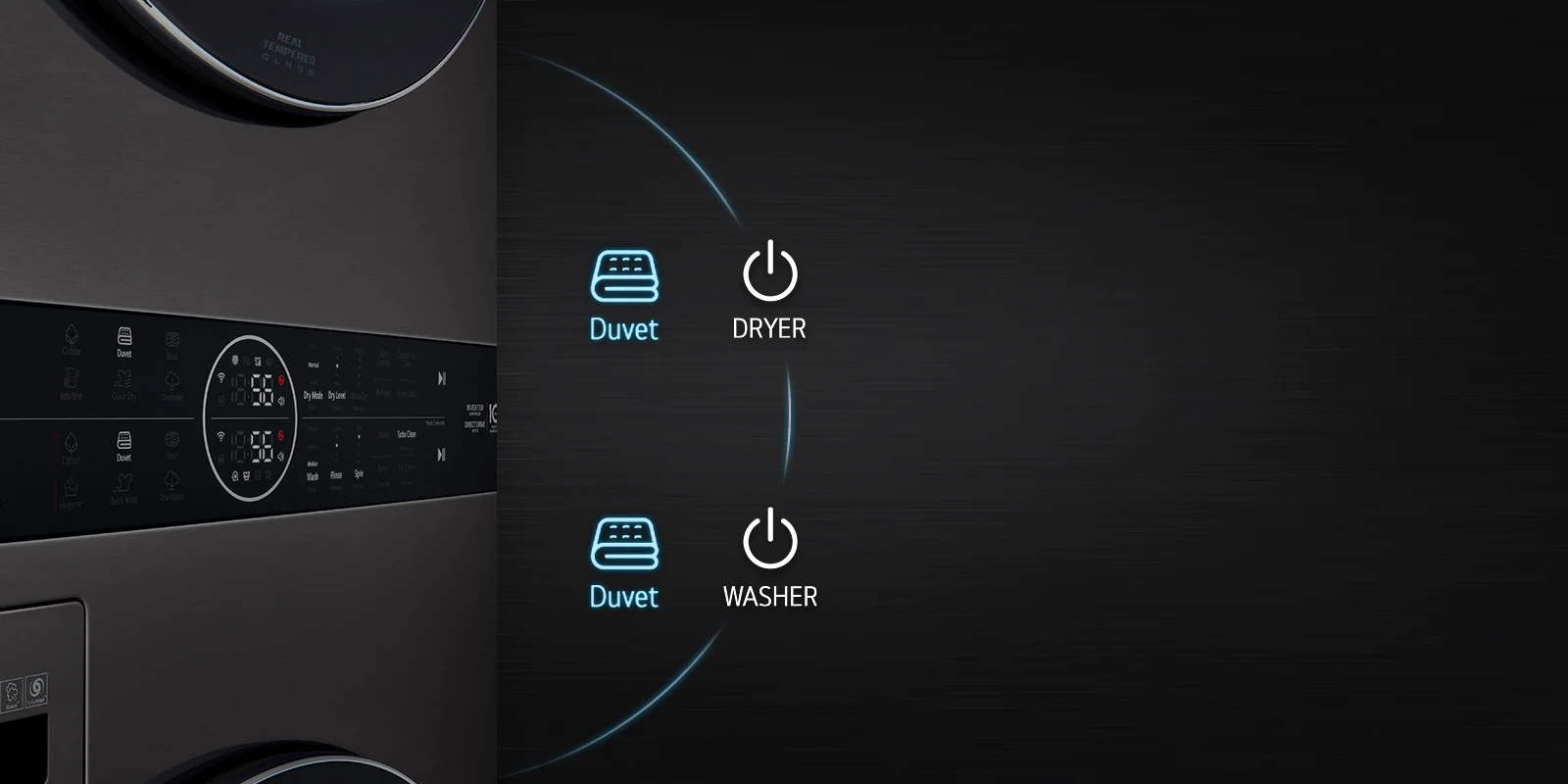 Стиральная машина с сушкой LG Wash Tower Objet W1S1CVKK2HM - купить по ...