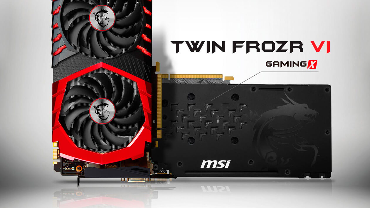 MSI GeForce GTX 1080 GAMING X 8G 8Gb 256bit G5X HDMI 3DP DVI D